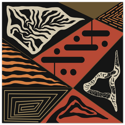 Path II – Fractal - abstract painting