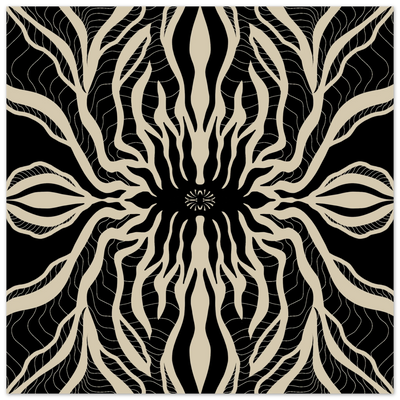 Path I – Balanced - Dark Dominant - abstract painting